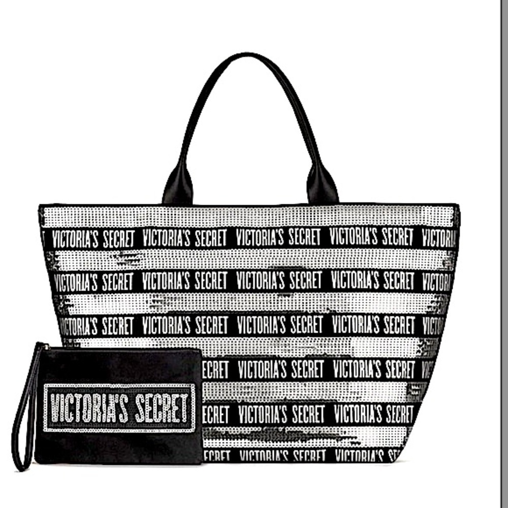 Victoria's Secret Sequined Tote Bag